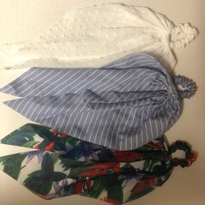 Anthropologie Hair-Tie Scarves